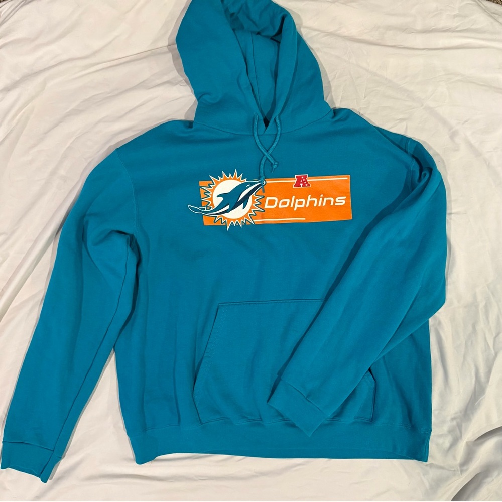 NFL Team Apparel Turquoise Hoodie